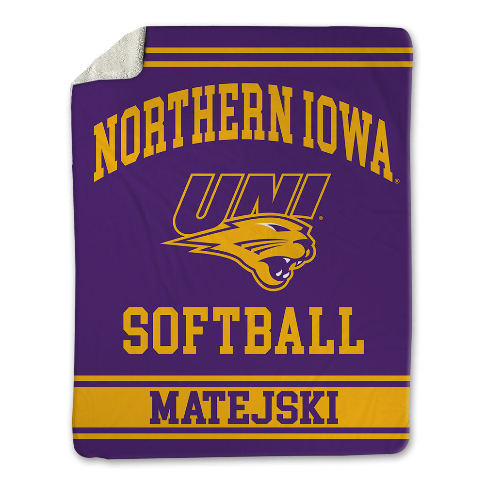 Northern Iowa - NCAA Softball : Kylie Matejski - Blanket-0