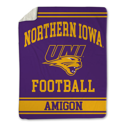 Northern Iowa - NCAA Football : Kaden Amigon - Blanket-0