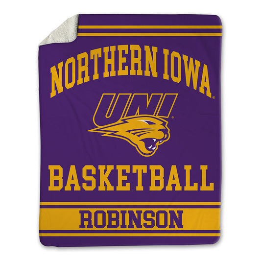 Northern Iowa - NCAA Women's Basketball : Bri Robinson - Blanket-0