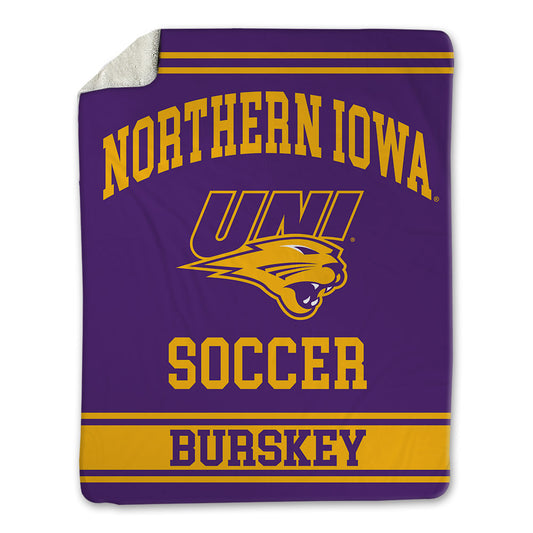 Northern Iowa - NCAA Women's Soccer : Sydney Burskey - Blanket-0