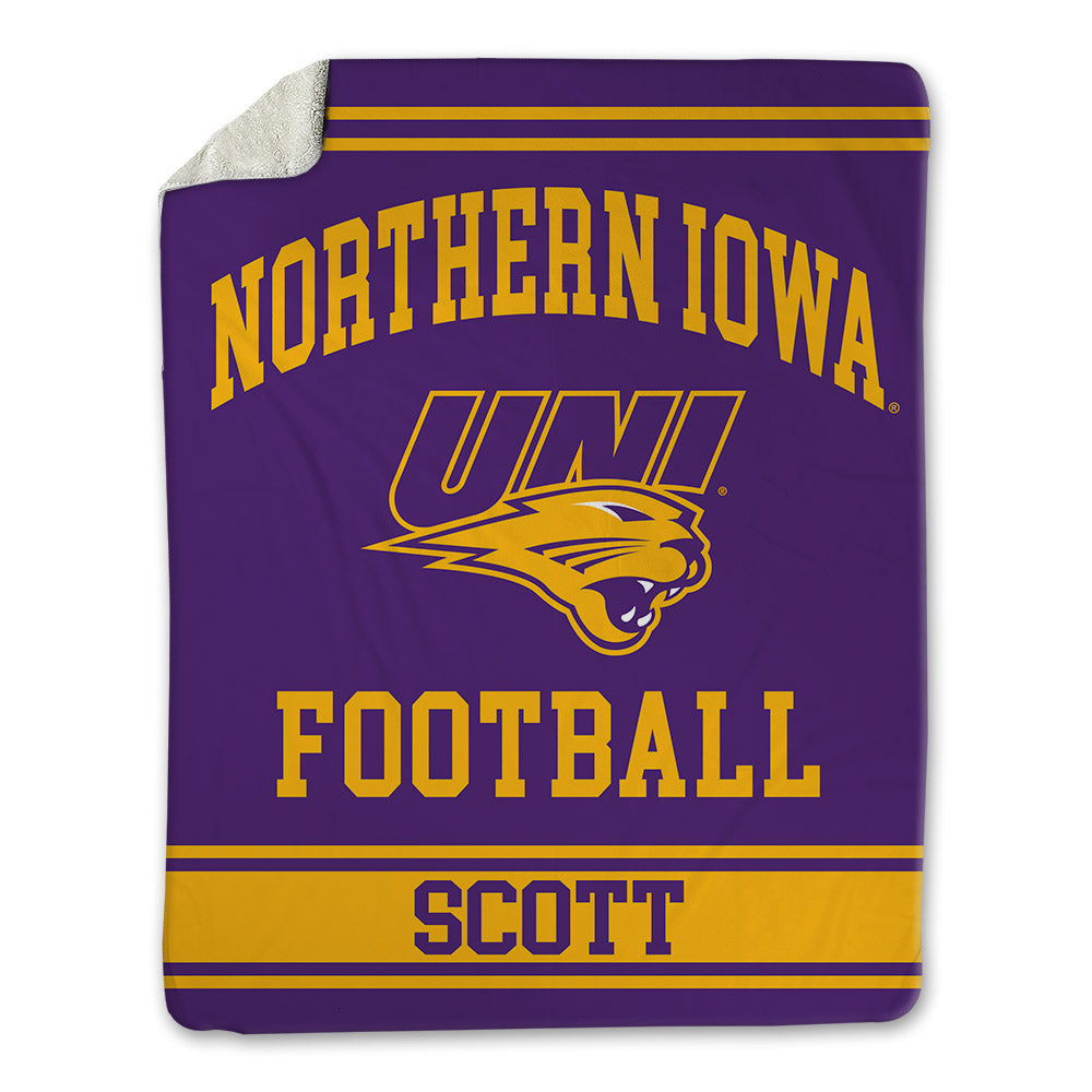 Northern Iowa - NCAA Football : Jimmy Scott - Blanket-0