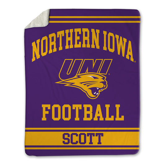 Northern Iowa - NCAA Football : jimmy Scott - Blanket-0