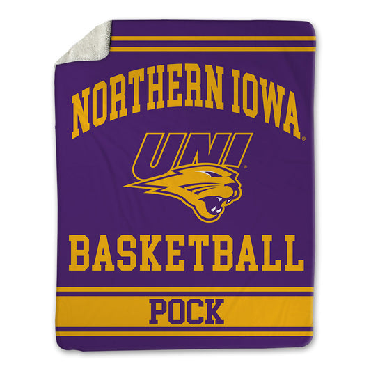 Northern Iowa - NCAA Men's Basketball : Kyle Pock - Blanket-0