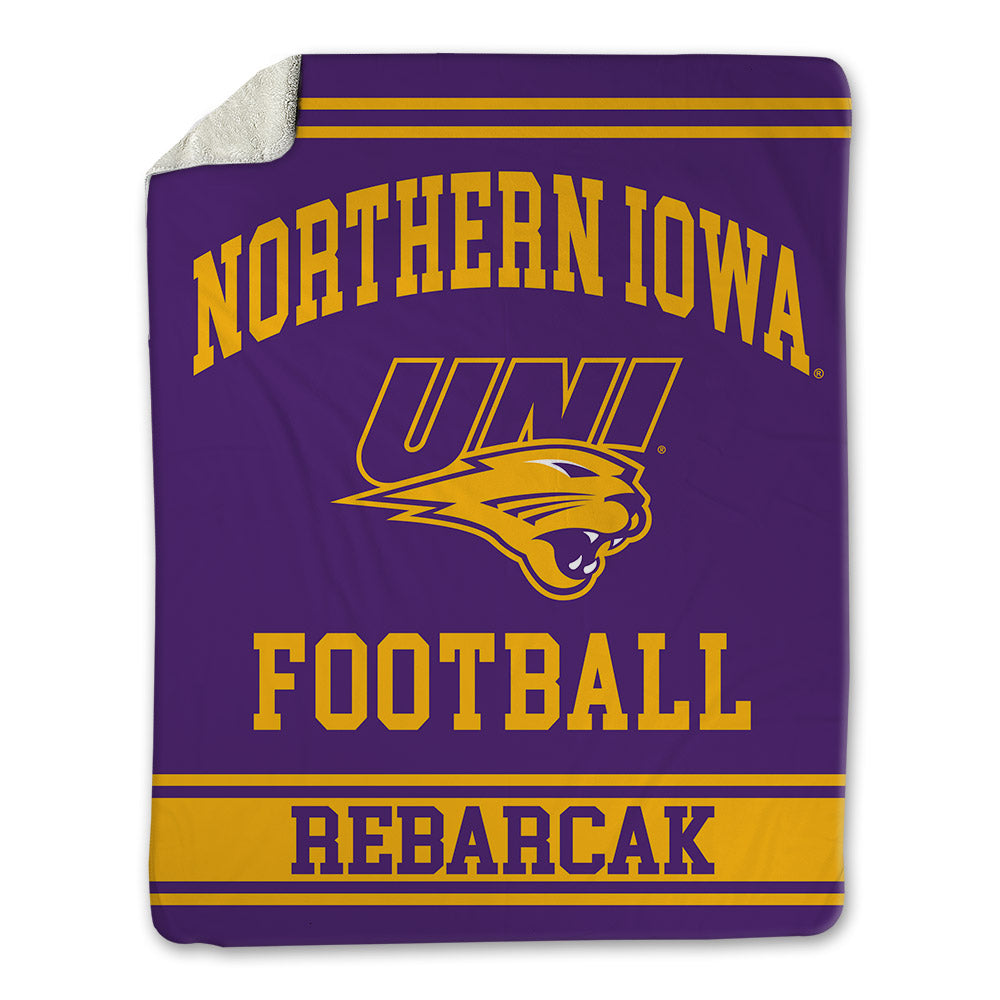 Northern Iowa - NCAA Football : Kaz Rebarcak - Blanket-0