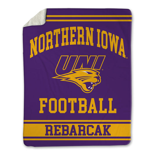 Northern Iowa - NCAA Football : Kaz Rebarcak - Blanket-0