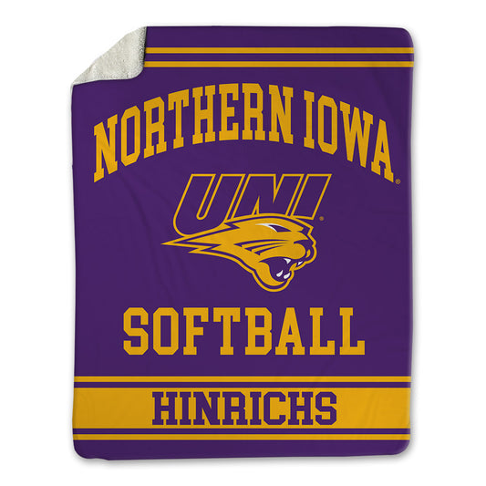 Northern Iowa - NCAA Softball : Drew Hinrichs - Blanket-0