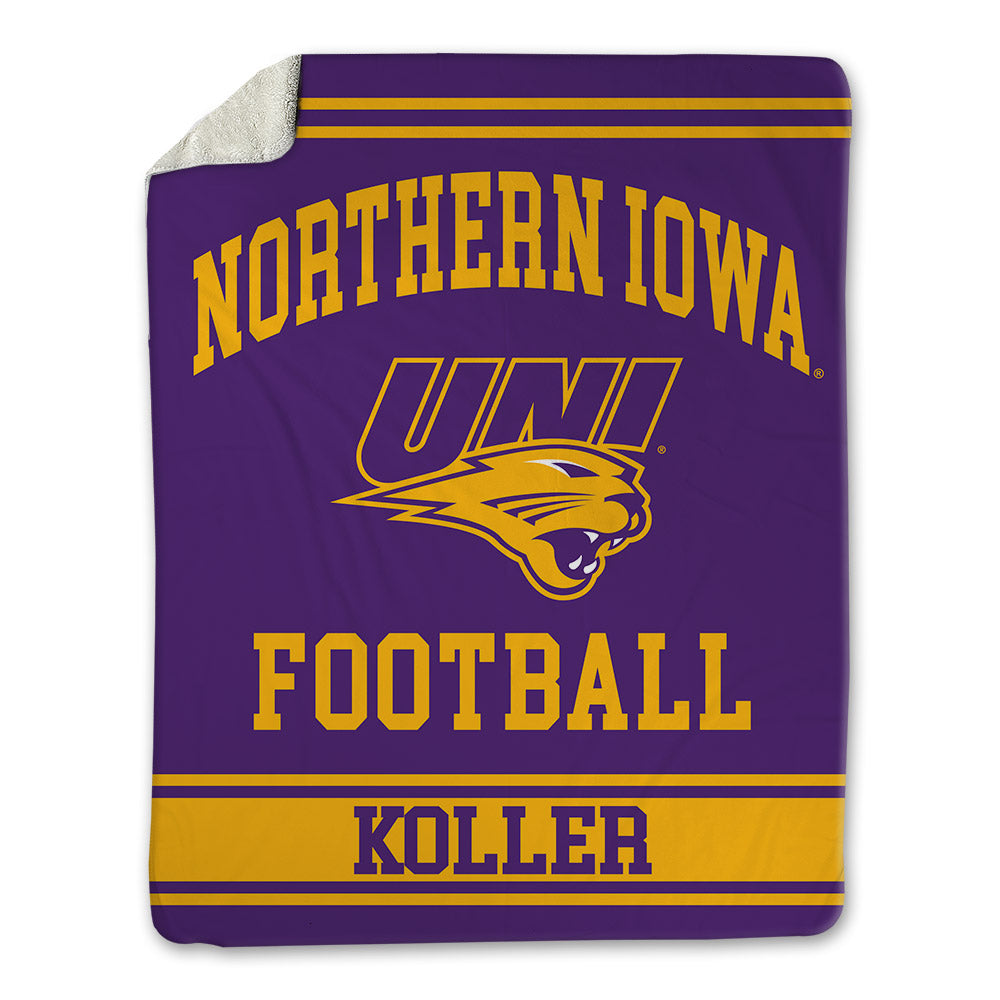 Northern Iowa - NCAA Football : Sutton Koller - Blanket-0