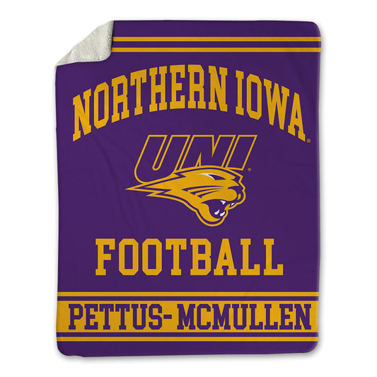 Northern Iowa - NCAA Football : Jaylen Pettus- McMullen - Blanket-0