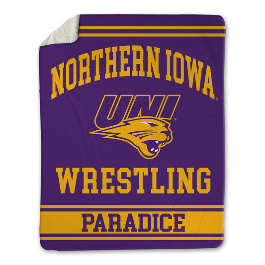 Northern Iowa - NCAA Wrestling : Austin Paradice - Blanket-0