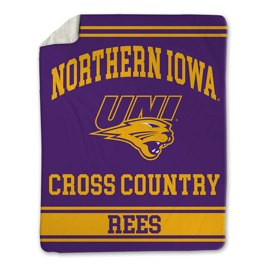 Northern Iowa - NCAA Men's Cross Country : Micah Rees - Blanket-0