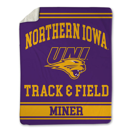 Northern Iowa - NCAA Women's Track & Field : Erica Miner - Blanket-0
