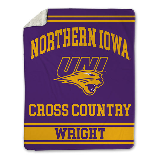 Northern Iowa - NCAA Women's Cross Country : Clare Wright - Blanket-0