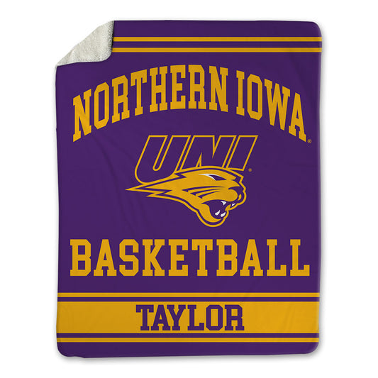 Northern Iowa - NCAA Men's Basketball : RJ Taylor - Blanket-0