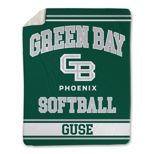 UW Green Bay - NCAA Softball : Paige Guse - Blanket-0