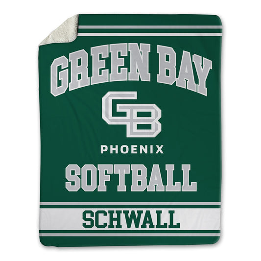 UW Green Bay - NCAA Softball : Brooke Schwall - Blanket-0
