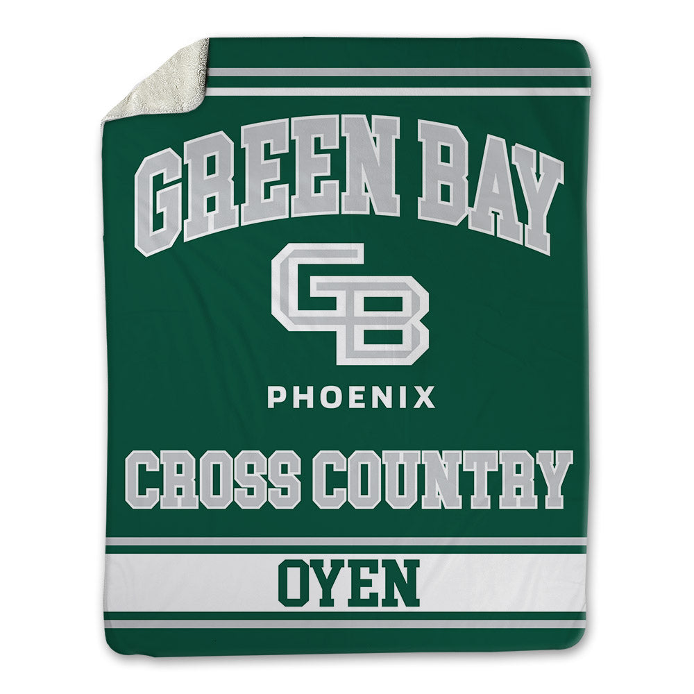 UW Green Bay - NCAA Men's Cross Country : Austin Oyen - Blanket-0
