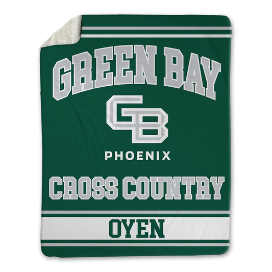UW Green Bay - NCAA Men's Cross Country : Austin Oyen - Blanket-0