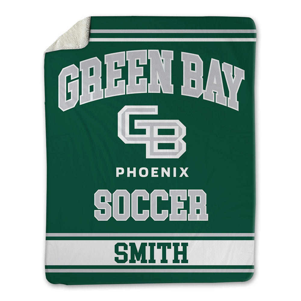 UW Green Bay - NCAA Women's Soccer : charli smith - Blanket-0