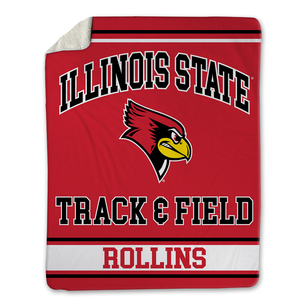 Illinois State - NCAA Men's Track & Field : Jacob Rollins - Blanket-0