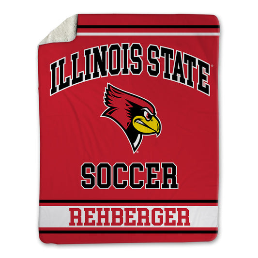 Illinois State - NCAA Women's Soccer : Jade Rehberger - Blanket-0