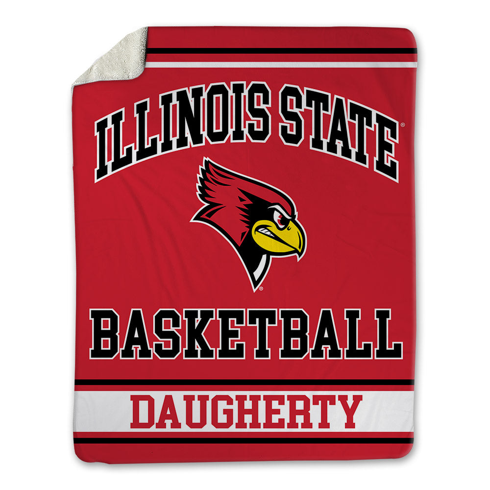 Illinois State - NCAA Men's Basketball : Jack Daugherty - Blanket-0
