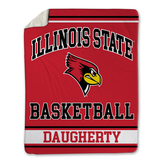 Illinois State - NCAA Men's Basketball : Jack Daugherty - Blanket-0