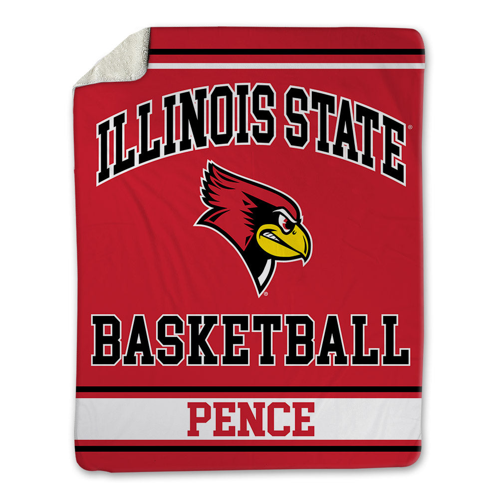 Illinois State - NCAA Men's Basketball : Ty Pence - Blanket-0