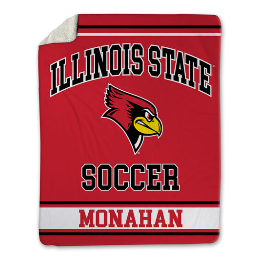 Illinois State - NCAA Women's Soccer : Rylie Monahan - Blanket-0