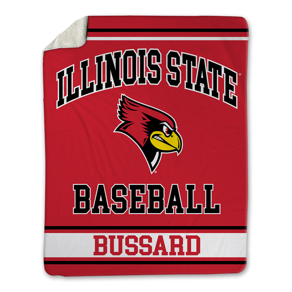 Illinois State - NCAA Baseball : Louis Bussard - Blanket-0