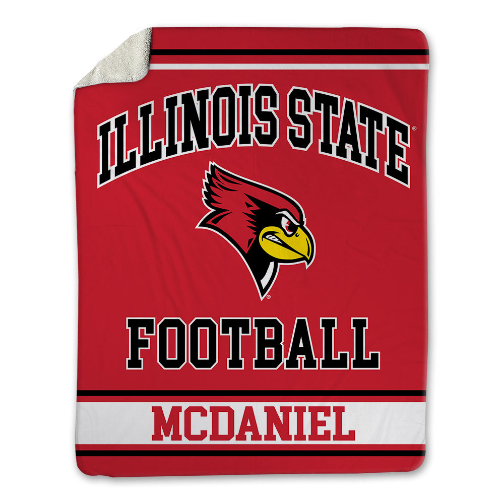 Illinois State - NCAA Football : Mezziahs McDaniel - Blanket-0