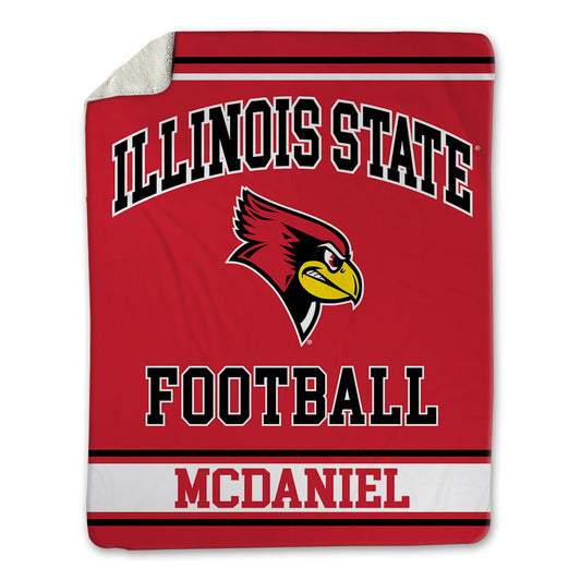 Illinois State - NCAA Football : Mezziahs McDaniel - Blanket-0