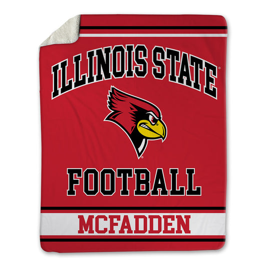 Illinois State - NCAA Football : Diesel McFadden - Blanket-0