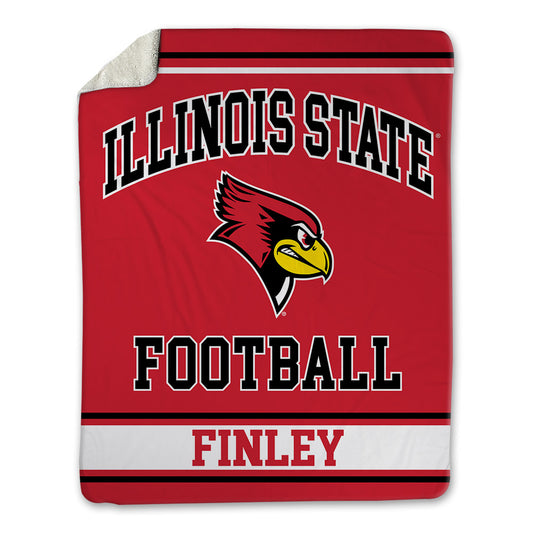 Illinois State - NCAA Football : Jacob Finley - Blanket-0