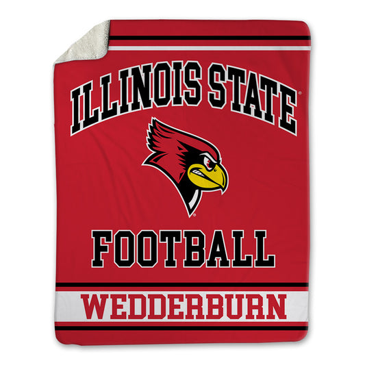 Illinois State - NCAA Football : Jaden Wedderburn - Blanket-0