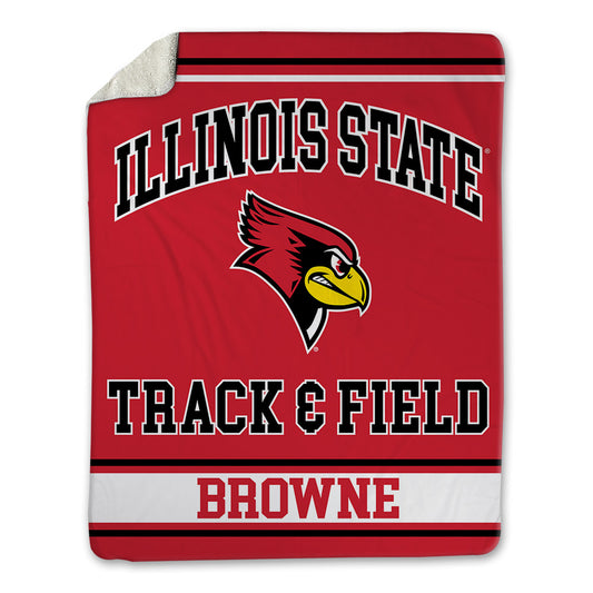 Illinois State - NCAA Women's Track & Field : Nya Browne - Blanket-0