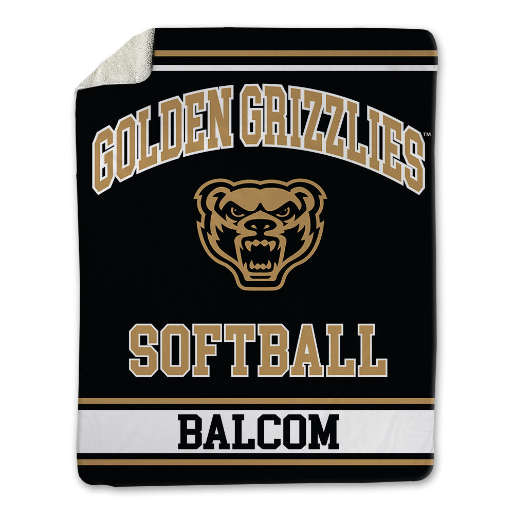 Oakland - NCAA Softball : Alyssa Balcom - Blanket-0