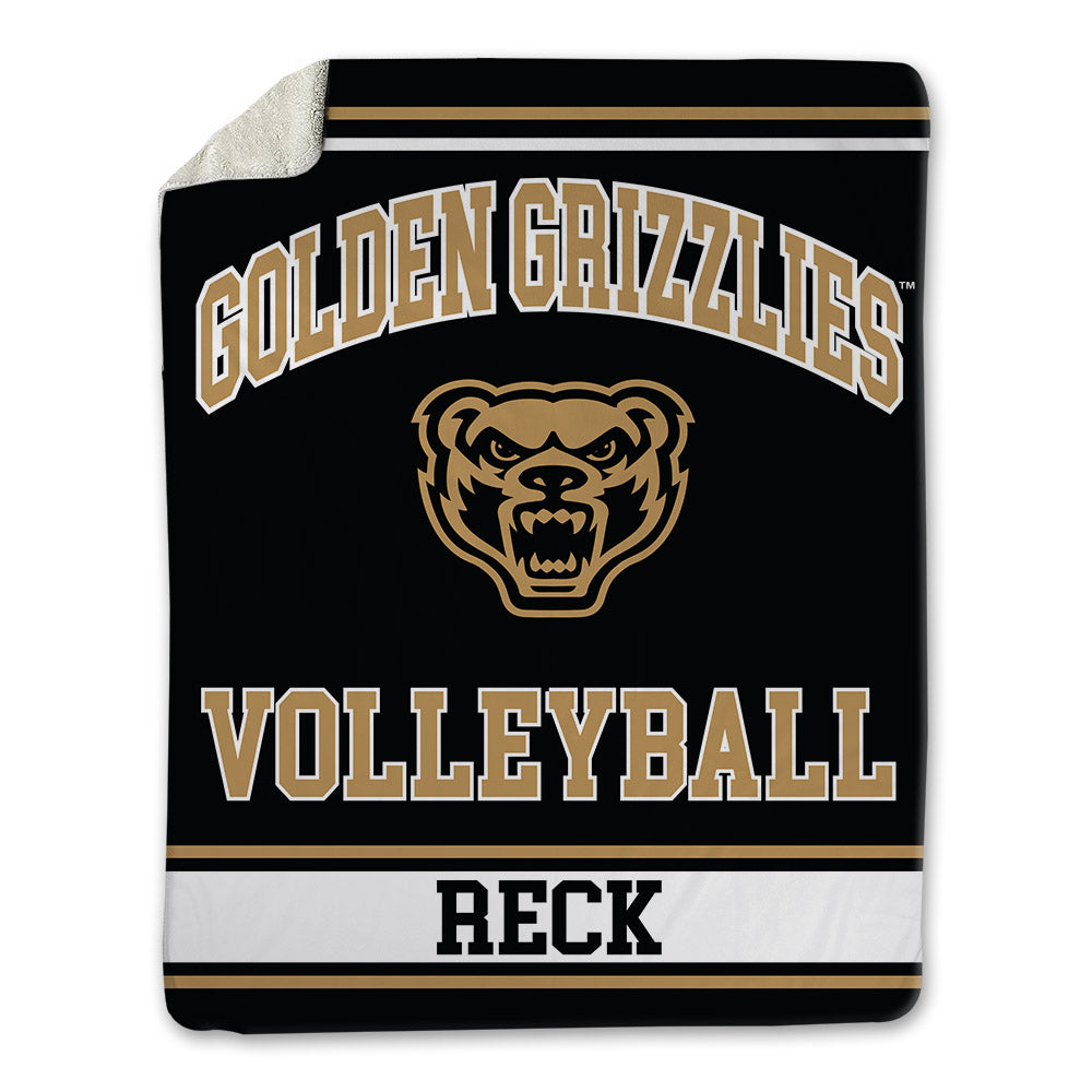Oakland - NCAA Women's Volleyball : Molly Reck - Blanket-0