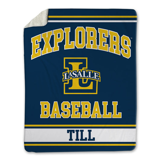 La Salle - NCAA Baseball : Brendan Till - Blanket-0