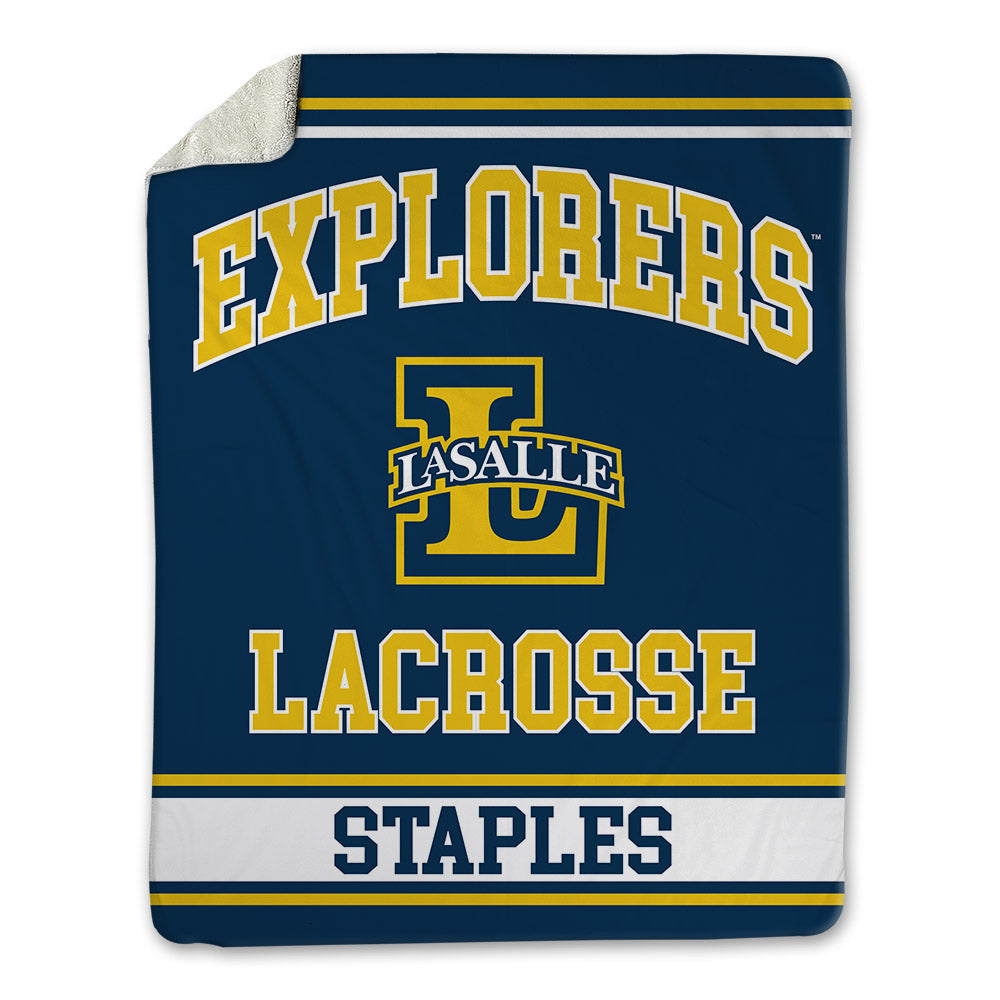 La Salle - NCAA Women's Lacrosse : Delaney Staples - Blanket-0