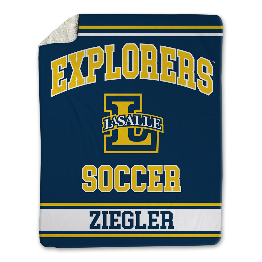 La Salle - NCAA Men's Soccer : Michael Ziegler - Blanket-0