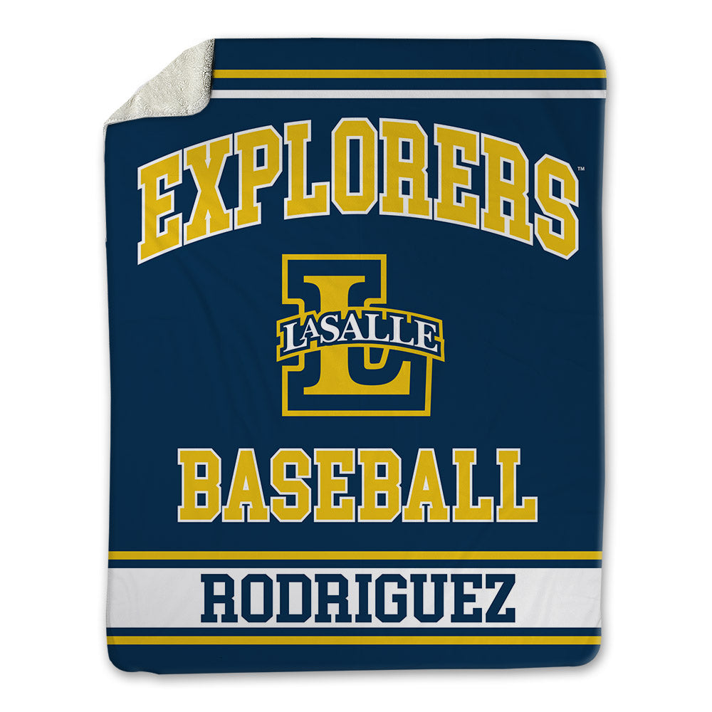 La Salle - NCAA Baseball : Emilio Rodriguez - Blanket-0