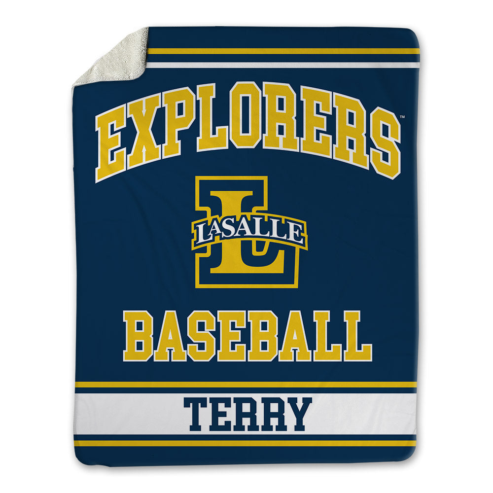 La Salle - NCAA Baseball : Jace Terry - Blanket-0