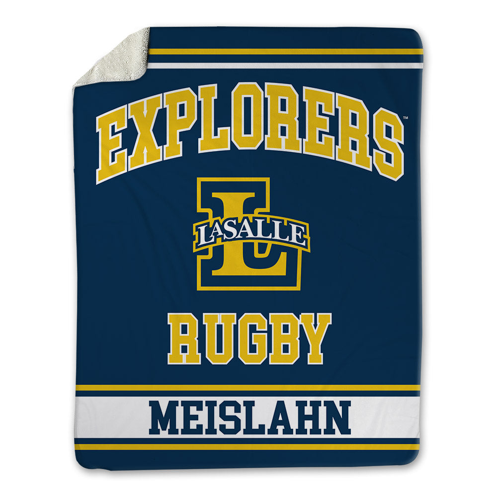 La Salle - NCAA Women's Rugby : Claire Meislahn - Blanket-0