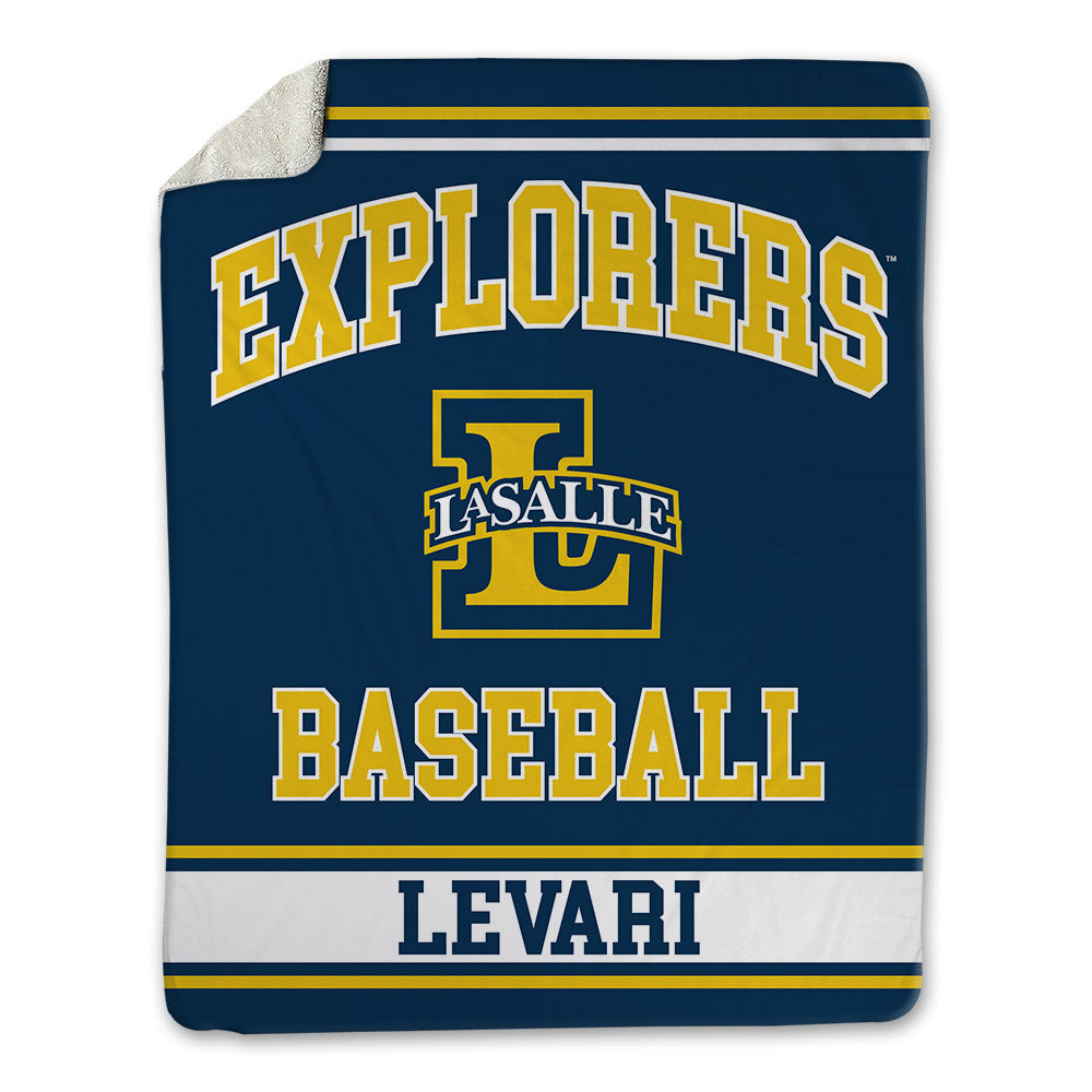 La Salle - NCAA Baseball : Marco Levari - Blanket-0