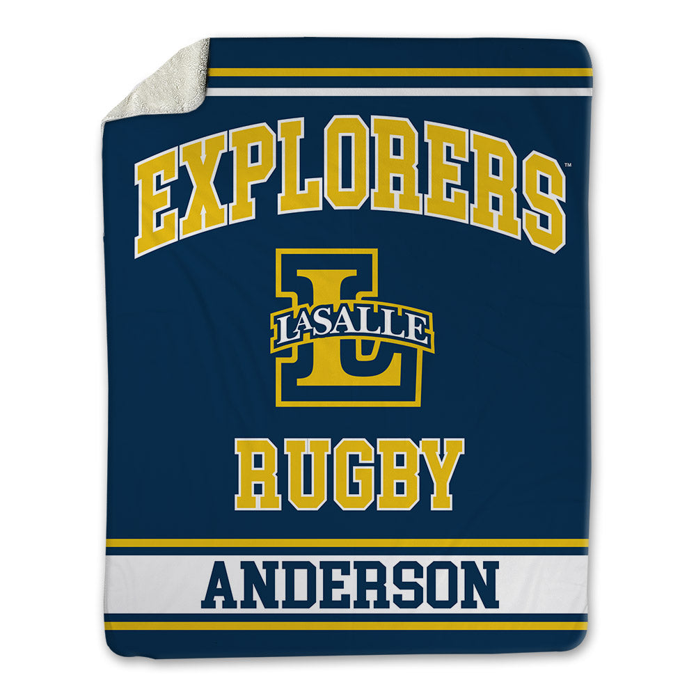 La Salle - NCAA Women's Rugby : Madison Anderson - Blanket-0