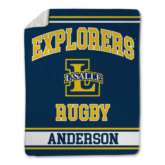 La Salle - NCAA Women's Rugby : Madison Anderson - Blanket-0