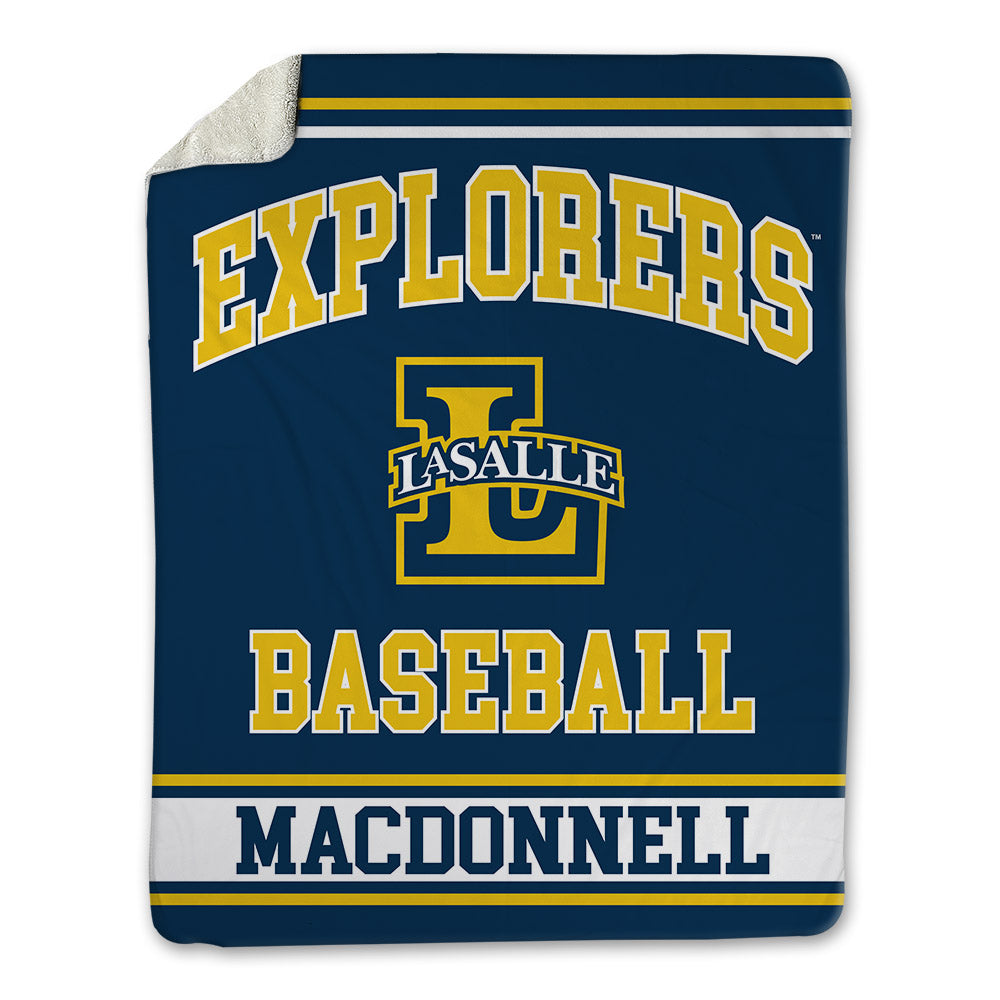 La Salle - NCAA Baseball : Owen MacDonnell - Blanket-0