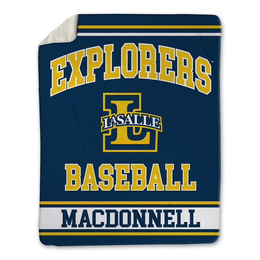 La Salle - NCAA Baseball : Owen MacDonnell - Blanket-0