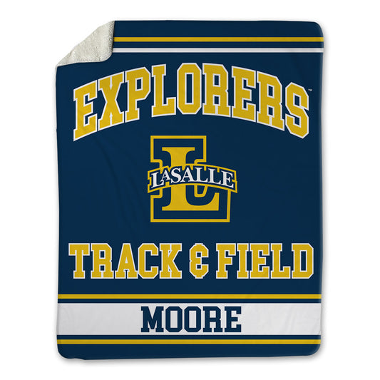 La Salle - NCAA Women's Track & Field : Lily Moore - Blanket-0