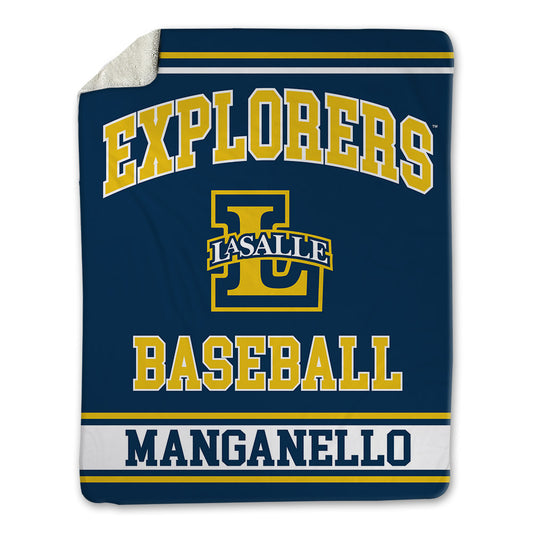 La Salle - NCAA Baseball : Josh Manganello - Blanket-0